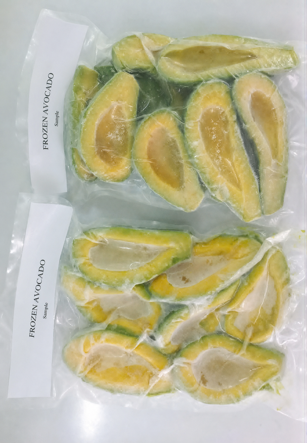 Gefrorene Avocado Cuts